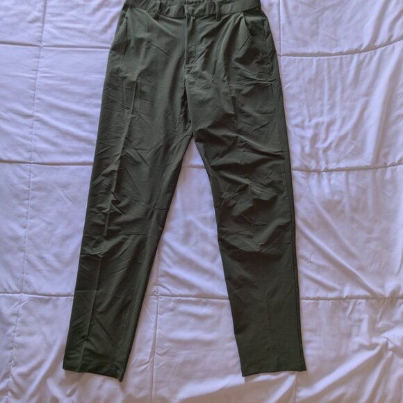 Fabletics "The Only" 4-way Stretch Pant, Deep Olive Green, 34 X 32 - Picture 6 of 15